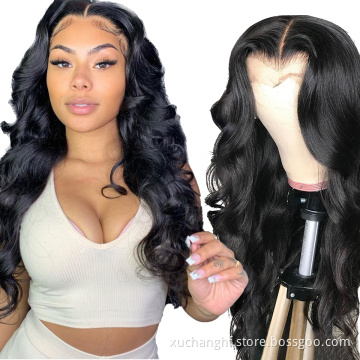 Natrual Black Highlight/Clored/Ombre Wigs For Women,Mix Color Hd Transparent Lace Front Wigs Wholesale Human Hair Wigs Vendor